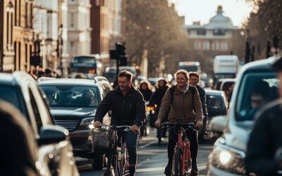 Das Velo ist das schnellste Verkehrsmittel in der Stadt